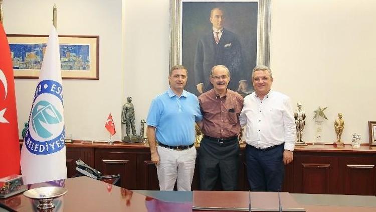 Kuşadası’ndan Büyükerşen’e Ziyaret