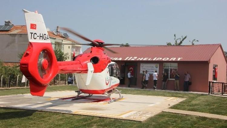 Bafra’da Heliport Ve 112 İstasyonu Açıldı