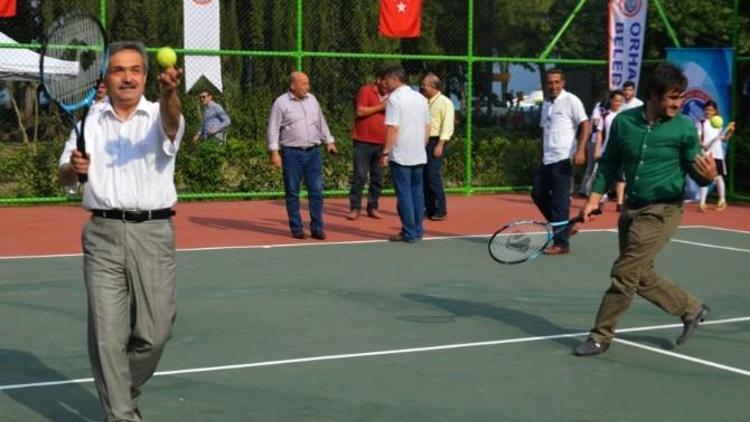 Orhangazi’ye Uluslararası Normlarda Tenis Kortu