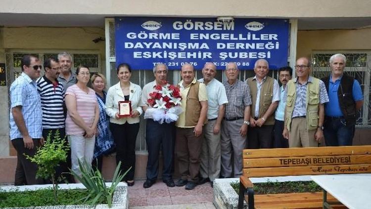 Görsem, Nazan Güleryüz Demir’e Veda Plaketi Verdi