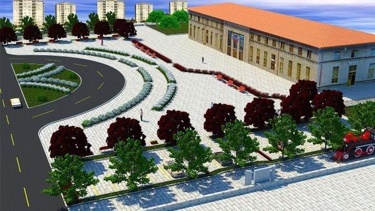 Büyükşehir’den İstasyon Meydanı’na Yeni Proje