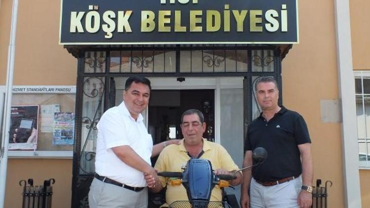 Başkan Kılınç, Engellileri Sevindirmeye Devam Ediyor