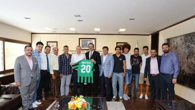 Denizlispor’dan Başkan Zolan’a Ziyaret