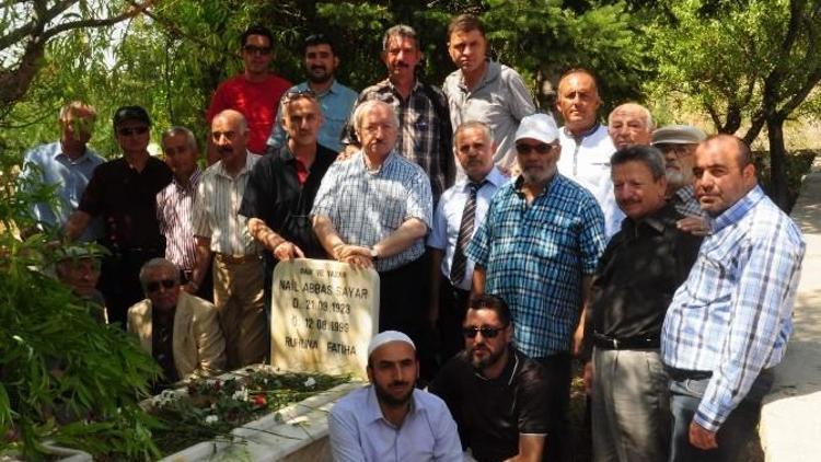 Yozgatlı Yazar Ve Şair N. Abbas Sayar Ölümünün 16’ıncı Yıl Dönümünde Mezarı Başında Anıldı