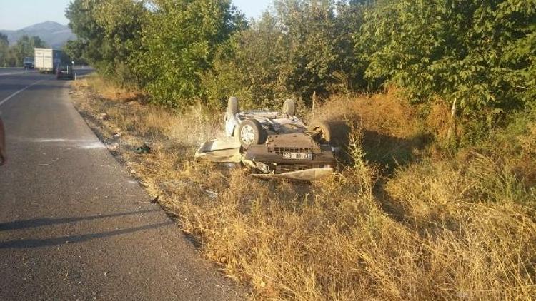 Çanakkale’de Trafik Kazası; 2 Yaralı