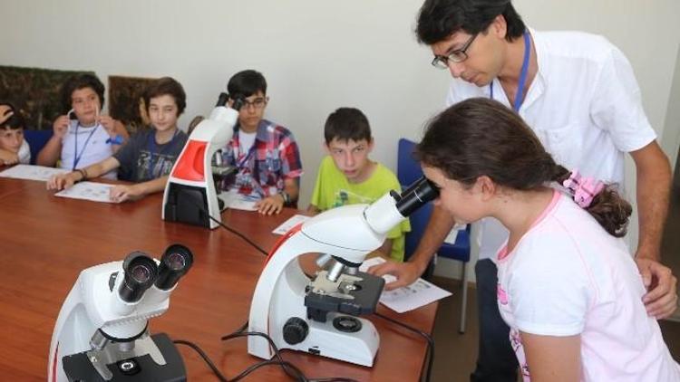 Sualtı Dünyası Yaz Okulunda Eğlenceli Dersler Devam Ediyor