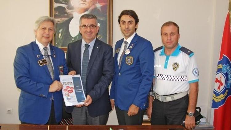 Rotary 2440. Bölge Dönem Başkanı Akın’dan İzmir Emniyetine Ziyaret