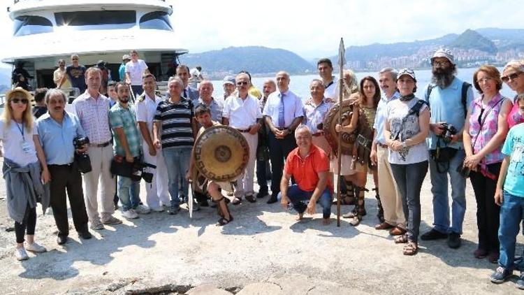 Vali Karahan, Giresun Adasında Gazeteciler İle Buluştu