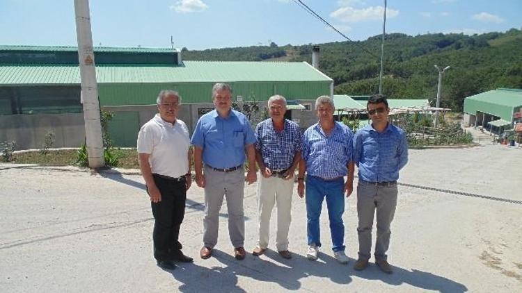 İzmit Belediyesi Görevlileri Modern Tesislerde İnceleme Yaptı