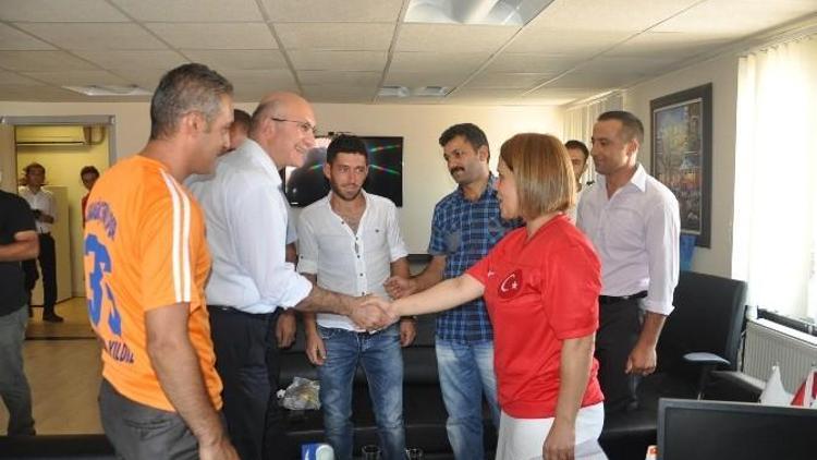 Karaağaç Gençlikspor’dan Optimed Hastanesi’ne Teşekkür Ziyareti