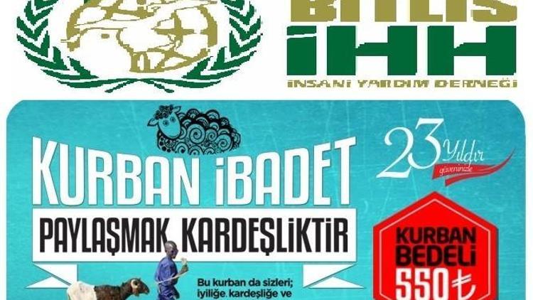 Bitlis İHH, Bu Yılki Kurban Bağışlarını 99 Ülkedeki İhtiyaç Sahiplerine Ulaştıracak