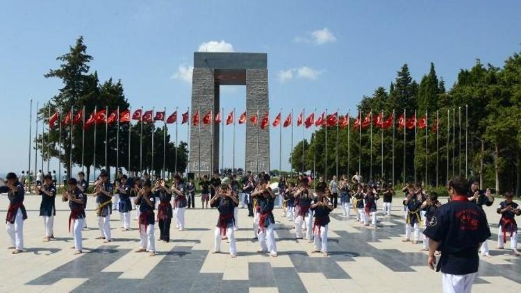 Mamaklı Alplerden Çanakkale’de Gösteri