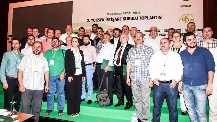 Türkiye Yeşilay Cemiyeti Yüksek İstişare Kurulu Toplantısı Yapıldı