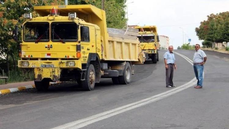 Ortahisar’da Asfalt Çalışmaları Yapılıyor