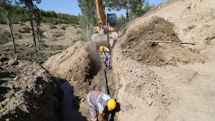 Acıpayam’da 40 Yıllık İçme Suyu Hattı Yenilendi