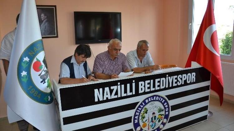 Nazilli Belediyespor’de Başkan Özkat Güven Tazeledi