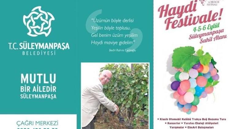 Trakya Bağ Bozumu Ve Ekoloji Festivali Programı Belli Oldu