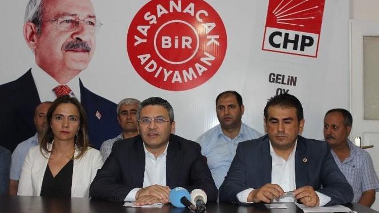 CHP Milletvekilleri Basın Toplantısı Düzenledi