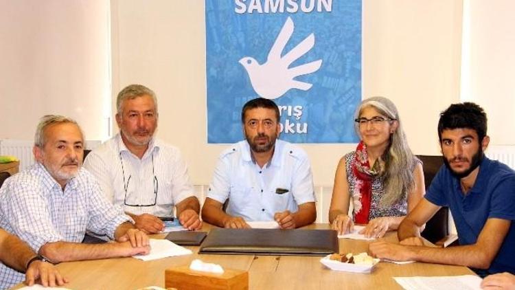 Samsun’da Barış Bloku Kuruldu