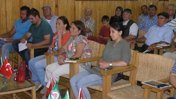 Gönen’de Üreticiye Uygulamalı Eğitim Ve Brifing Verildi