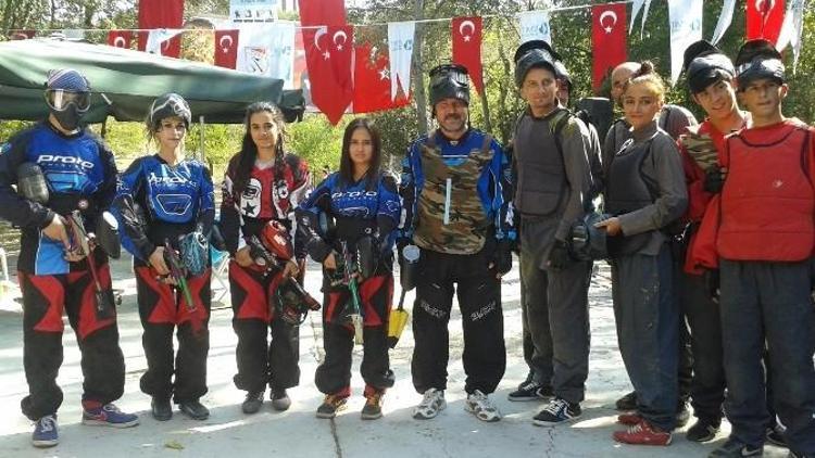 Cephanelik’te Paintboll Turnuvası Yapıldı