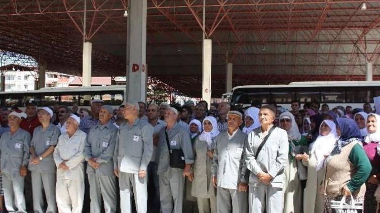 Burdur’da 772 Kişi Kutsal Topraklara Uğurlandı