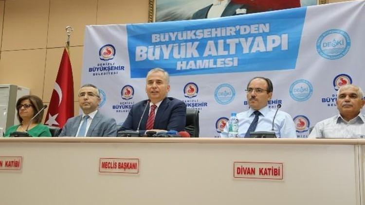 Denizli’de 10 Mahallenin Daha Altyapısı Değişiyor