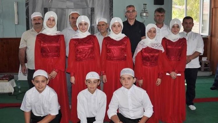 Çakıllı Yeni Cami’de Hatim Töreni Yapıldı