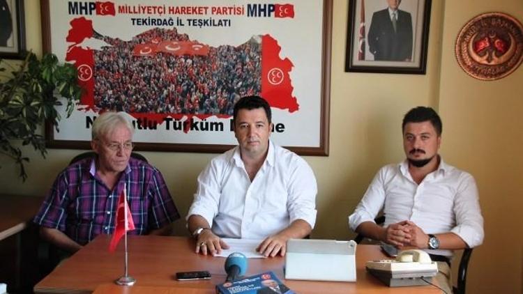 MHP Süleymanpaşa İlçe Teşkilatından Basın Açıklaması