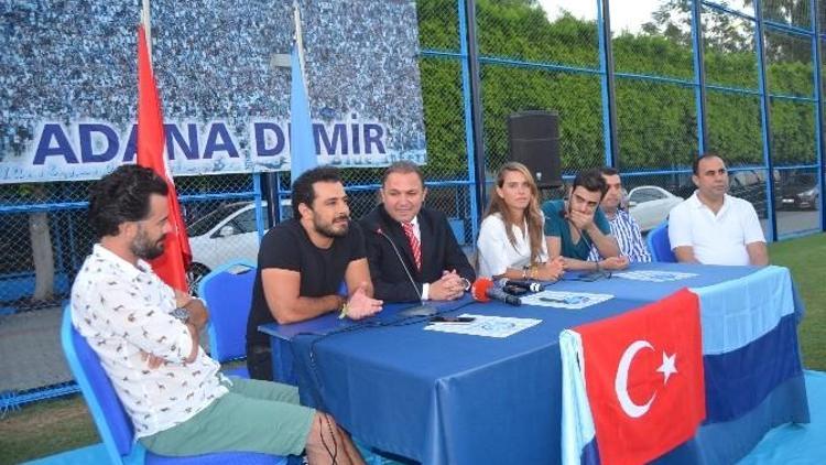 Sanatçılardan Adana Demirspor’a Ziyaret