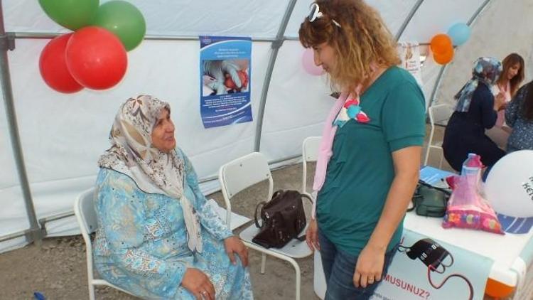 Mardin’de Halk Sağlığı Çadırı Kuruldu