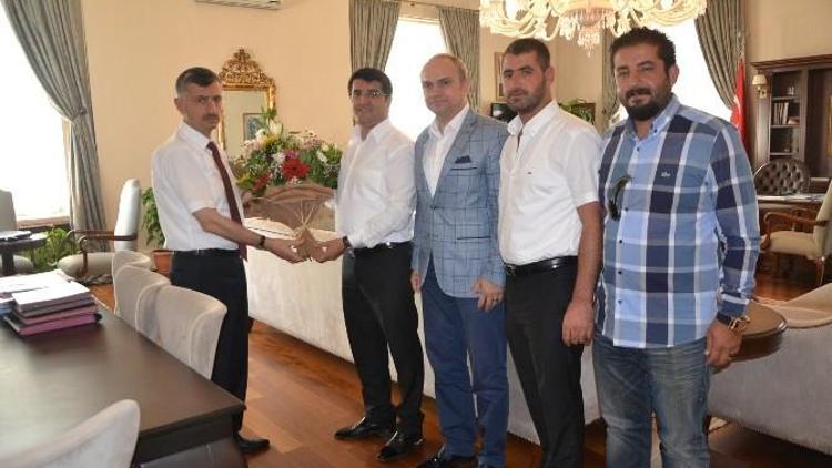 Vali Erdoğan Bektaş Magid’i Ağırladı