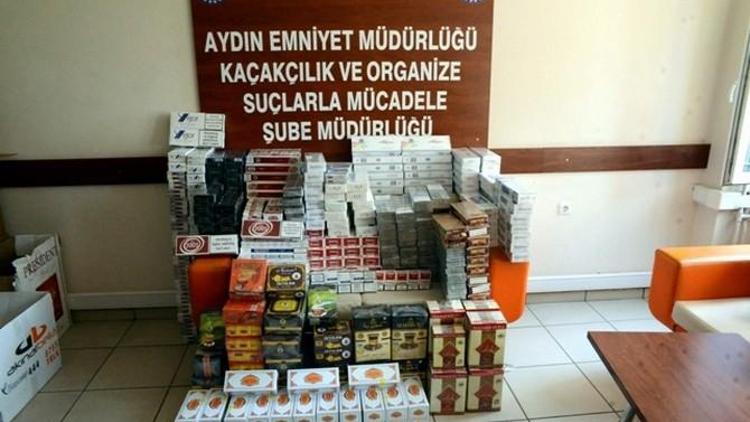 İncirliova’da 3 Bin Paket Kaçak Sigara Ele Geçirildi