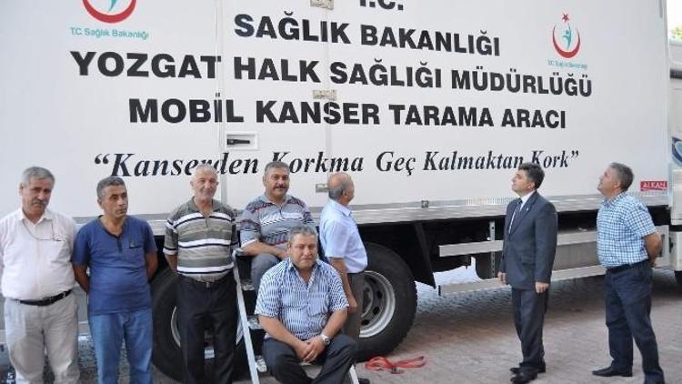 Yozgat’ta Mobil Kanser Tarama Tır’ı Köylerdeki Kadınlara Yerinde Hizmet Verecek