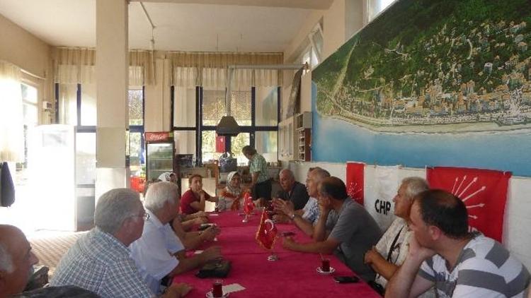 CHP İl Başkanı Bıyıklı Çatalzeytin’de Partililerle Buluştu