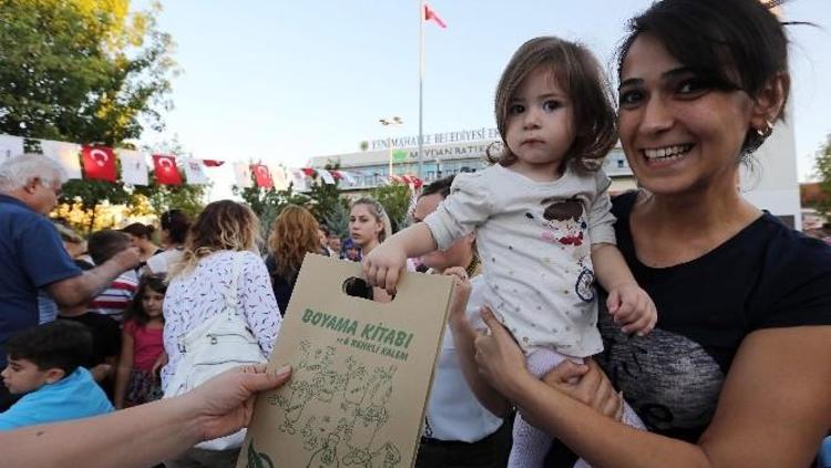 Yenimahalle’de Atıklar Boyama Kitabı Oldu