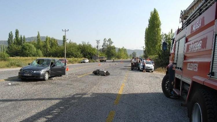 Muğla’da Motosiklet Kazası; 1’i Ağır, 2 Yaralı