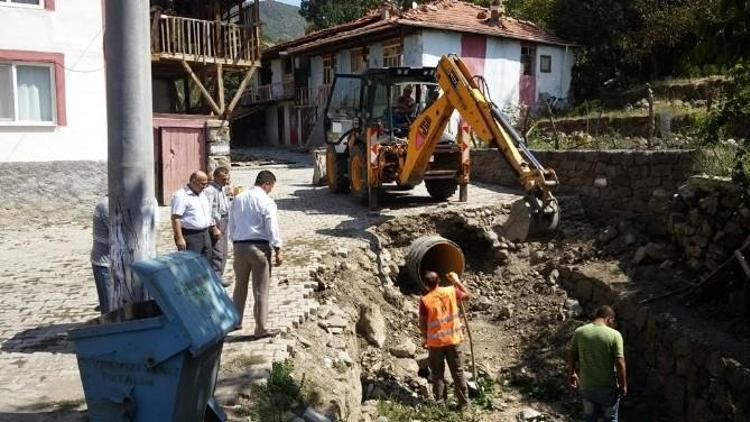 Bayat Belediyesi’nden Dere Islahı