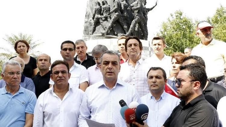 CHP Milletvekilleri’nden Şehitlik Anıtı Önünde Terör Açıklaması