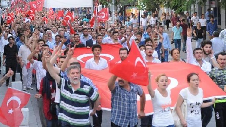 Uşak’ta Protestolar Bugün De Sürdü