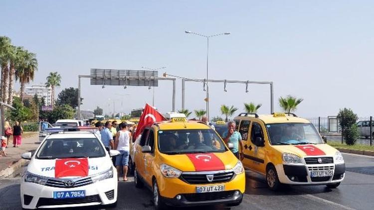 Gazipaşa’da Teröre Sarı Tepki