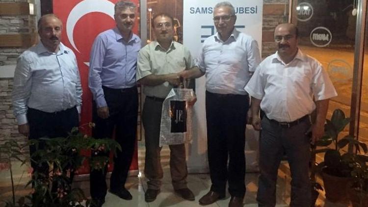 Samsun Büro Memur-sen’den Yakakent İlçe Temsilcisi İçin Veda Toplantısı