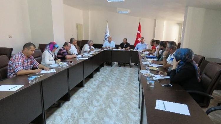 Beyşehir’de Eşrefoğlu Camisi Alan Yönetimi Toplantısı Yapıldı