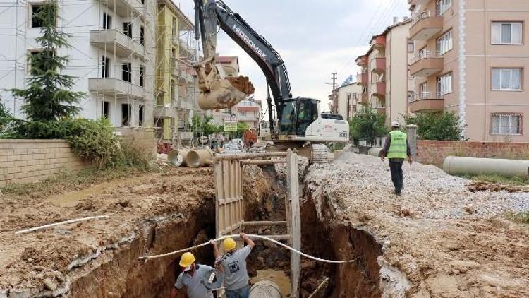 Güneysınır Kanalizasyona Kavuşuyor