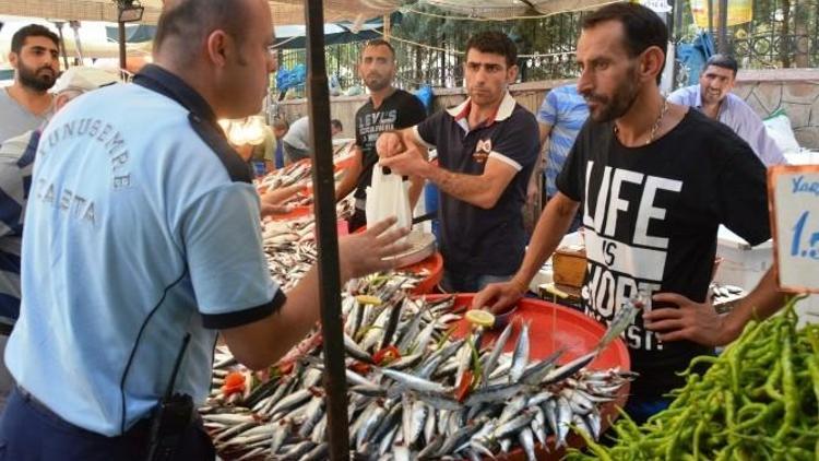 Zabıtadan Balıkçılara Denetleme