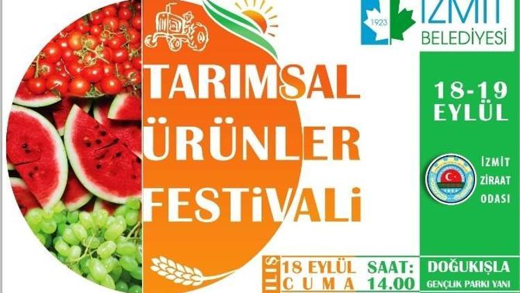 İzmit’te Tarım Ürünleri Festivali Yapılacak