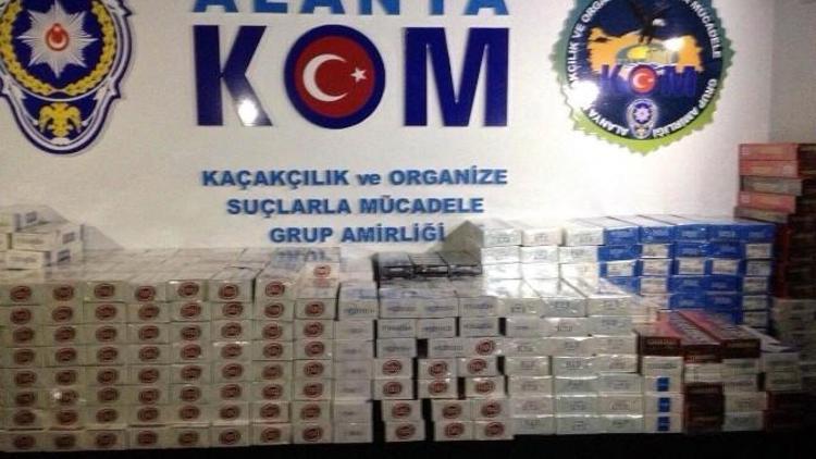 Kargodan Kaçak Sigara Çıktı