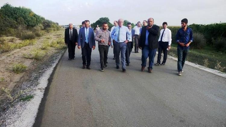 Başkan Yılmaz, Kuş Cenneti’ndeki Yol Çalışmalarını İnceledi