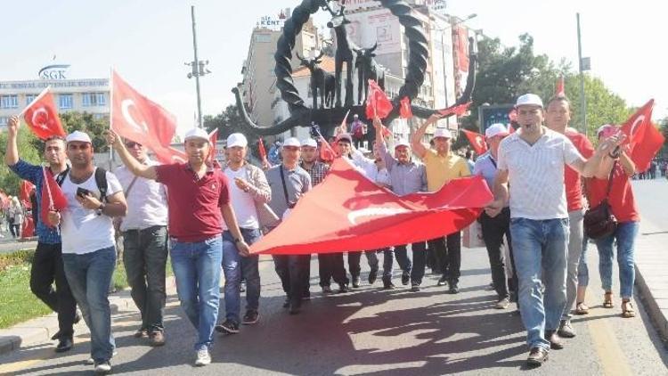 Teröre Karşı Birlik Yürüyüşü