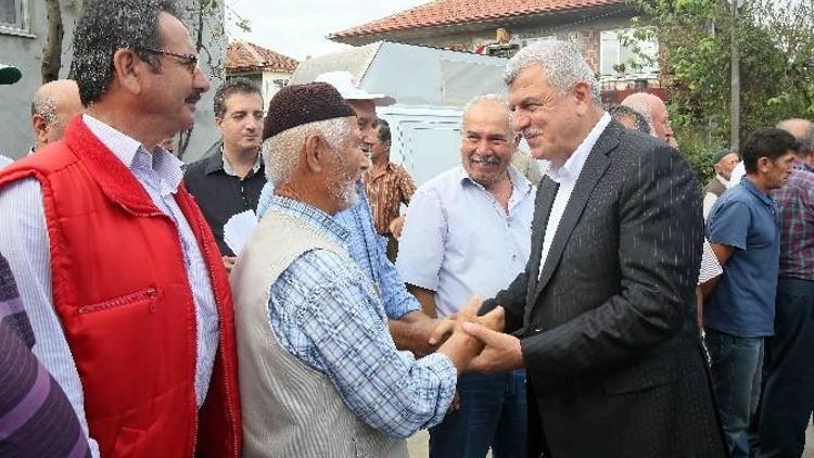 Başkan Karaosmanoğlu Ziyaretlerine Devam Ediyor